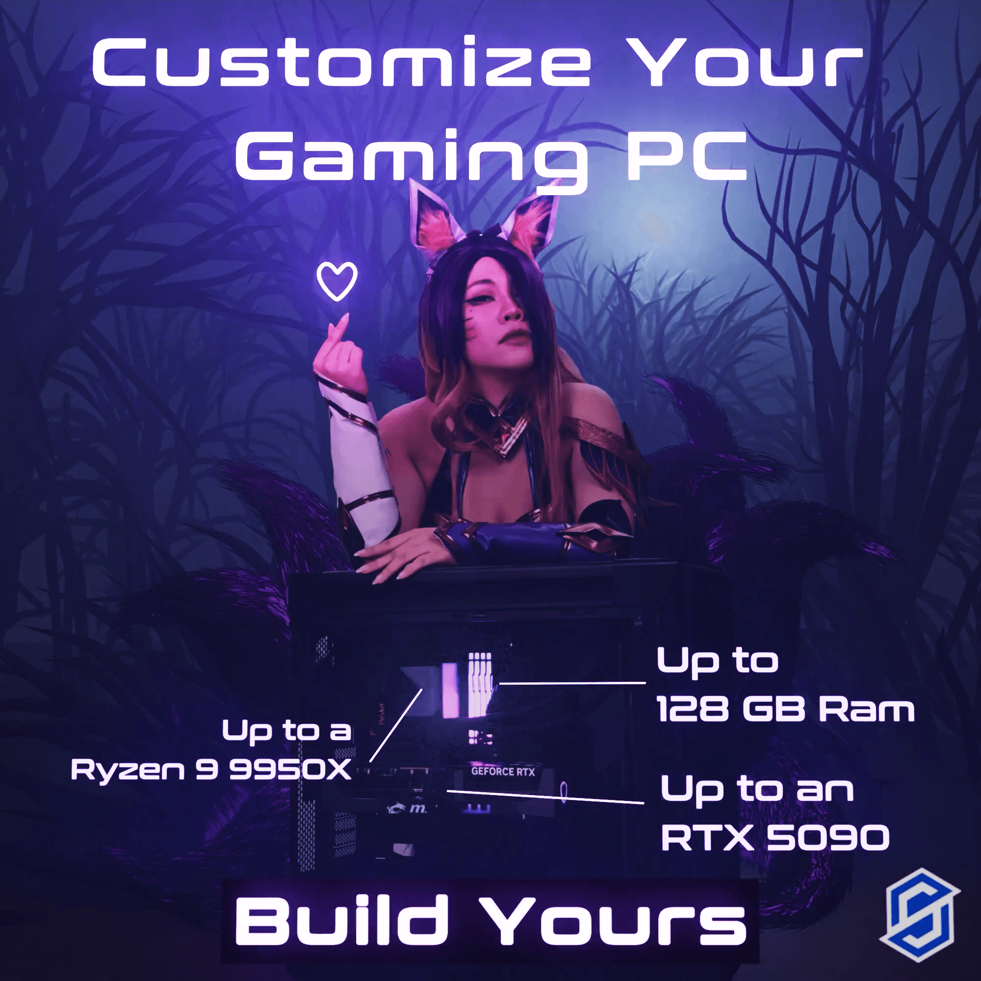 LOL Ahri Social Media Ad
